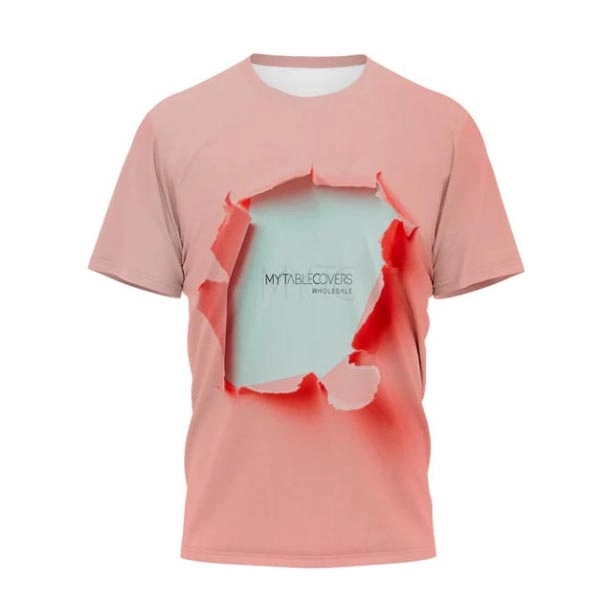 1 piece - Men's T-shirt Crew Neck Sublimated - 1 piece - Men's T-shirt Crew Neck Sublimated - Image 0 of 5