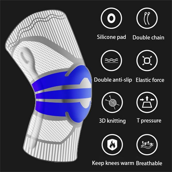 1 Pack Sport Knee Compression Sleeve - 1 Pack Sport Knee Compression Sleeve - Image 5 of 6