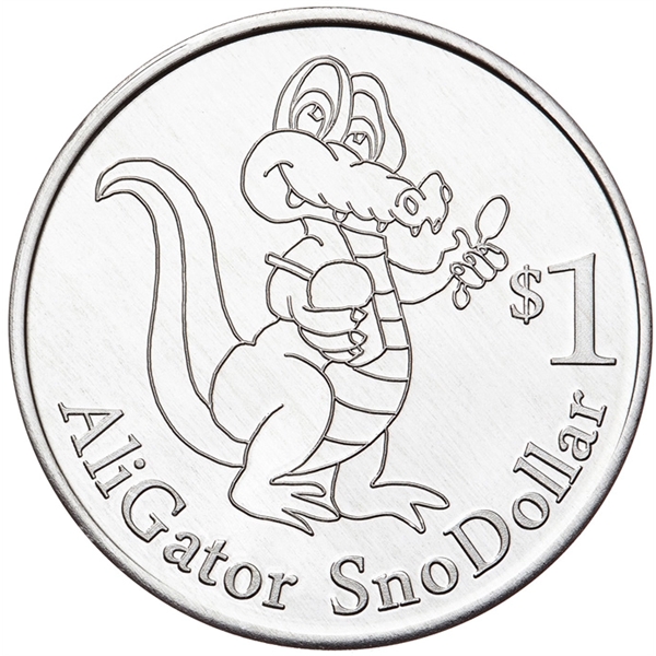 Aluminum coin - natural silver color - Aluminum coin - natural silver color - Image 2 of 29