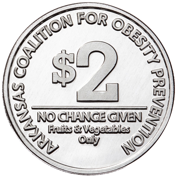 Aluminum coin - natural silver color - Aluminum coin - natural silver color - Image 6 of 29
