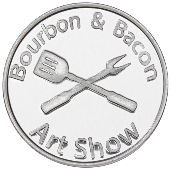 Aluminum coin - natural silver color - Aluminum coin - natural silver color - Image 11 of 29