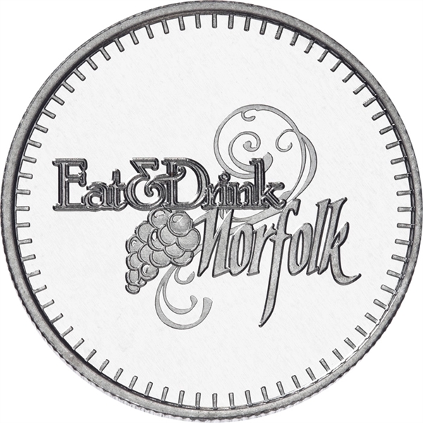 Aluminum coin - natural silver color - Aluminum coin - natural silver color - Image 14 of 29