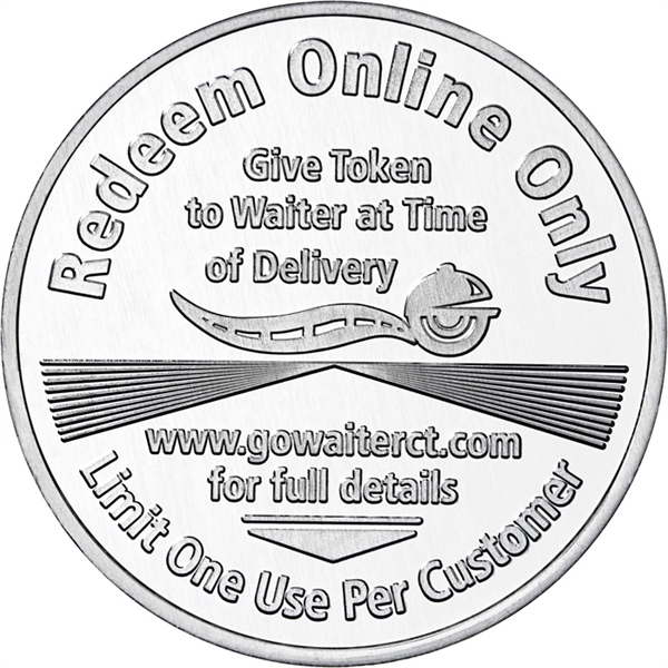 Aluminum coin - natural silver color - Aluminum coin - natural silver color - Image 15 of 29