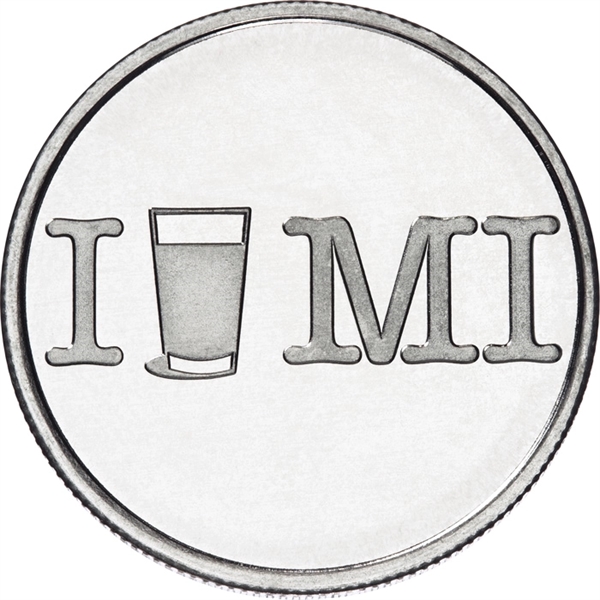 Aluminum coin - natural silver color - Aluminum coin - natural silver color - Image 20 of 29