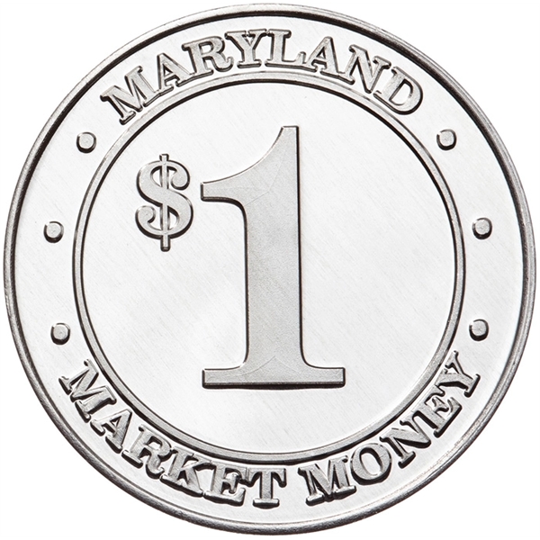 Aluminum coin - natural silver color - Aluminum coin - natural silver color - Image 24 of 29
