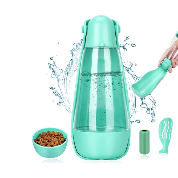 Portable Foldable Dog Water Bottle Dispenser - Portable Foldable Dog Water Bottle Dispenser - Image 2 of 5