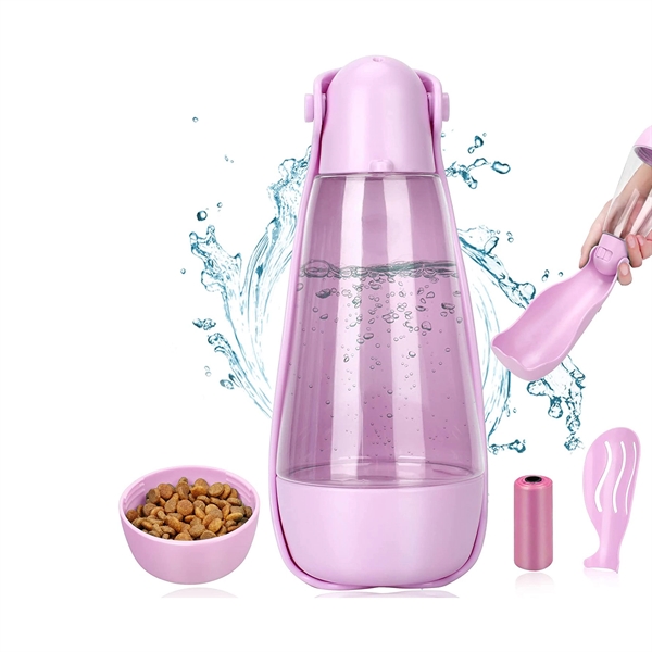 Portable Foldable Dog Water Bottle Dispenser - Portable Foldable Dog Water Bottle Dispenser - Image 1 of 5