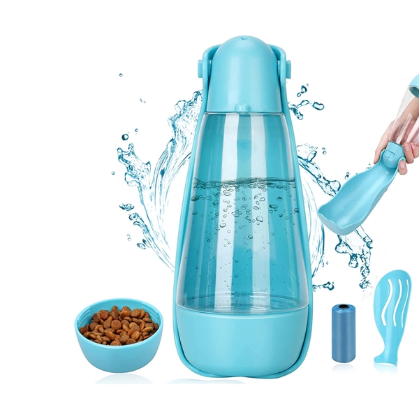 Portable Foldable Dog Water Bottle Dispenser - Portable Foldable Dog Water Bottle Dispenser - Image 5 of 5