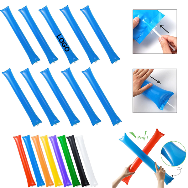 Inflatable Thunder Sticks Cheer Bam Bam Noisemaker - Inflatable Thunder Sticks Cheer Bam Bam Noisemaker - Image 0 of 1