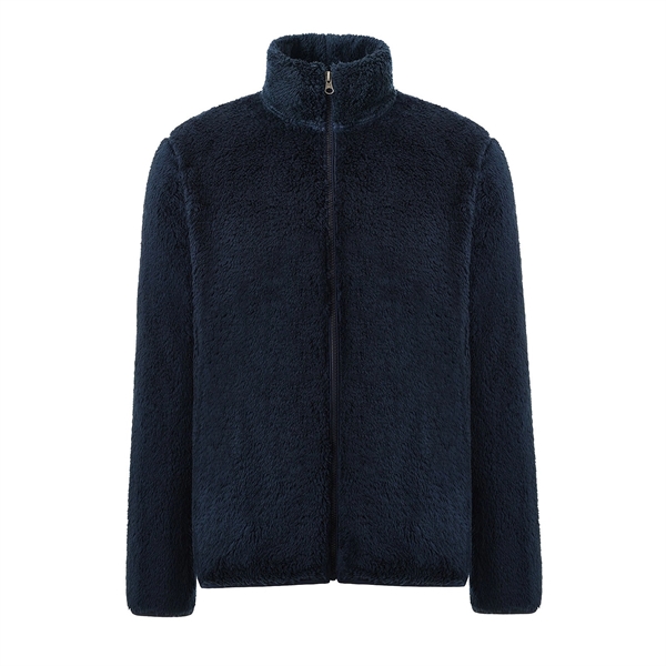 Men's Full Zip Winter Polar Fleece Fuzzy Jacket - Men's Full Zip Winter Polar Fleece Fuzzy Jacket - Image 8 of 8