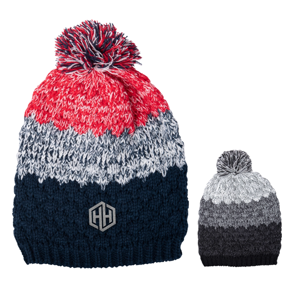 USA Ski Pom Beanie - USA Ski Pom Beanie - Image 0 of 2