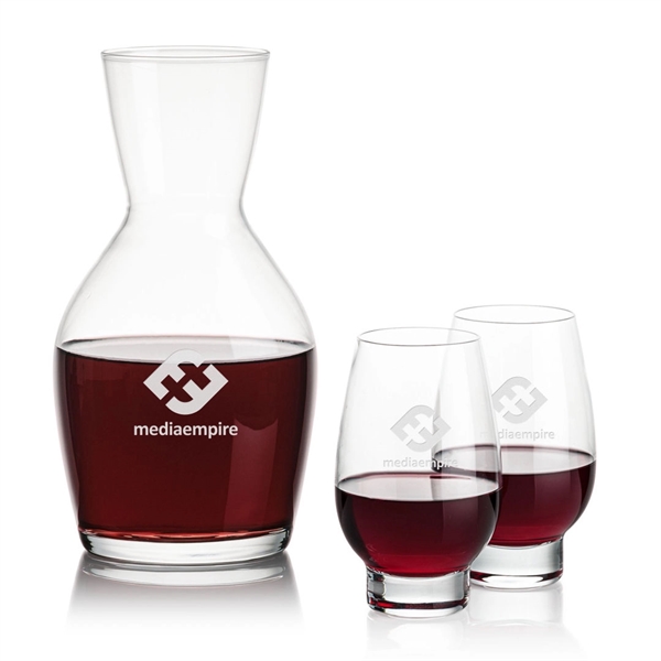 Custom Westwood Carafe & Glenarden Stemless