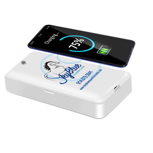 Campbell UV Sanitizer and Wireless Charger - Campbell UV Sanitizer and Wireless Charger - Image 2 of 4