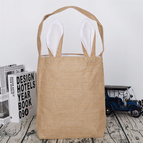 Easter Bunny Rabbit Ear Design Bag Basket - Easter Bunny Rabbit Ear Design Bag Basket - Image 5 of 7
