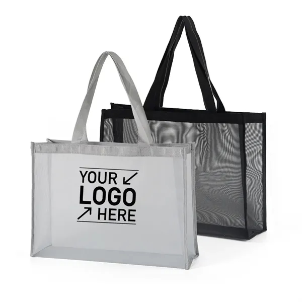 Large Grocery Nylon Mesh Tote Bag - Large Grocery Nylon Mesh Tote Bag - Image 0 of 1