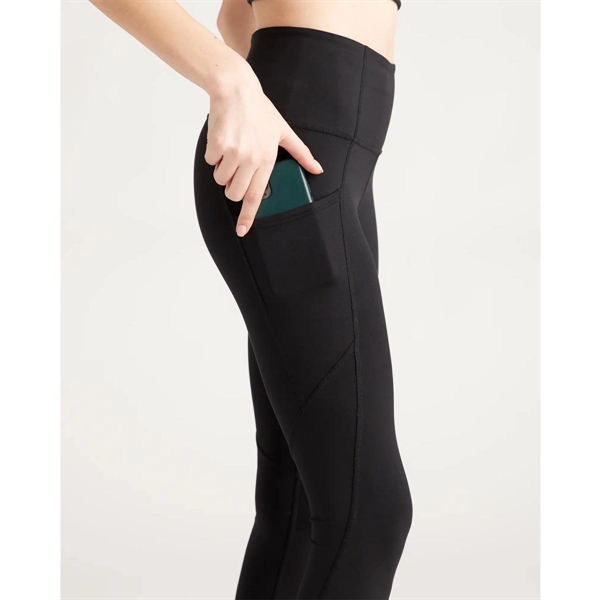 Ladies Ultra-Soft Performance Pocket Legging - Ladies Ultra-Soft Performance Pocket Legging - Image 1 of 3