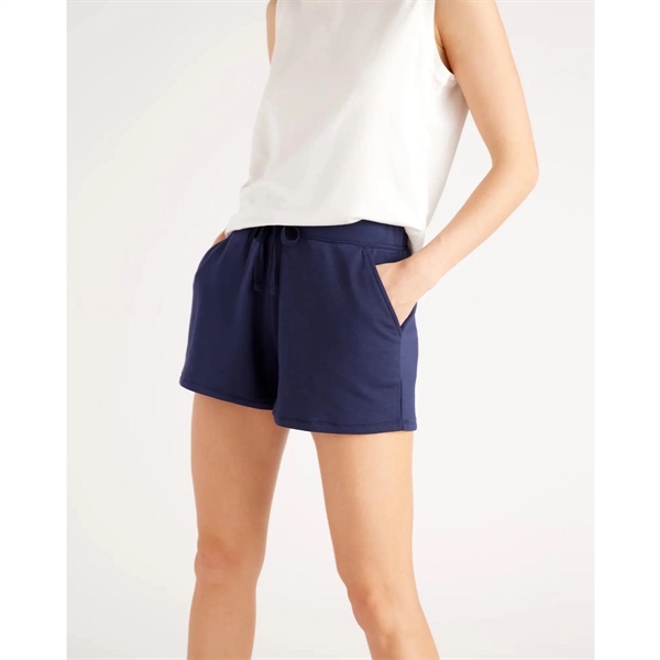 Ladies SuperSoft Fleece Shorts - Ladies SuperSoft Fleece Shorts - Image 2 of 2