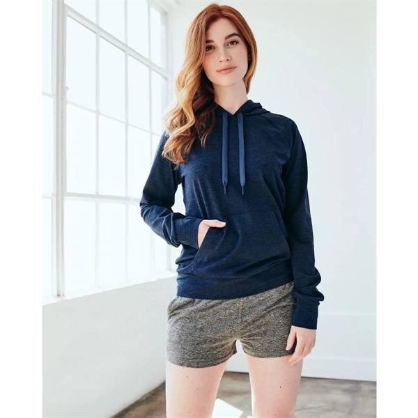 Ladies Flowknit Ultra-Soft Performance Pullover Hoodie - Ladies Flowknit Ultra-Soft Performance Pullover Hoodie - Image 3 of 4