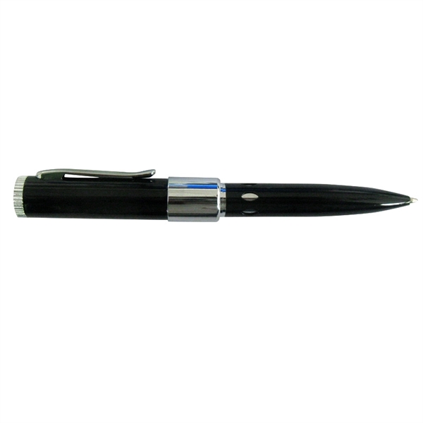 Matteson Office Mate Black USB Screw On Pen - Matteson Office Mate Black USB Screw On Pen - Image 1 of 3