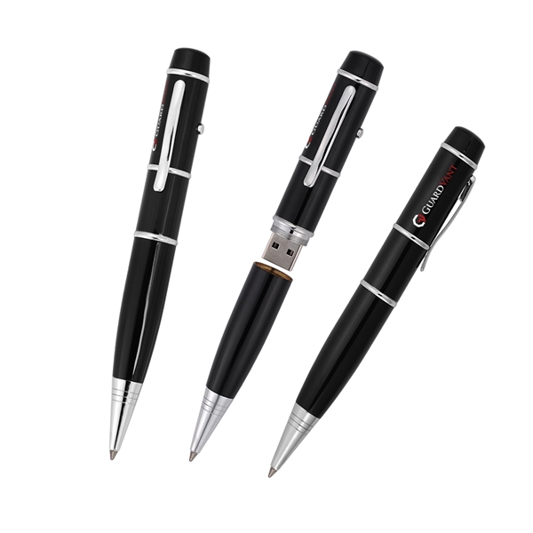 Lynwood Manager Black USB Ball Point Pen - Lynwood Manager Black USB Ball Point Pen - Image 1 of 3