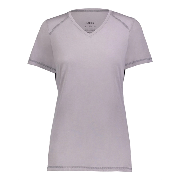 Augusta Sportswear Women's Super Soft-Spun Poly V-Neck T-... - Augusta Sportswear Women's Super Soft-Spun Poly V-Neck T-... - Image 1 of 26