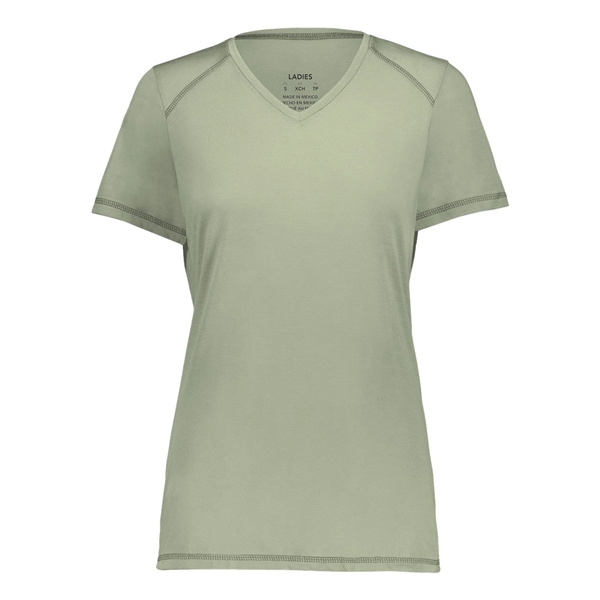 Augusta Sportswear Women's Super Soft-Spun Poly V-Neck T-... - Augusta Sportswear Women's Super Soft-Spun Poly V-Neck T-... - Image 5 of 26
