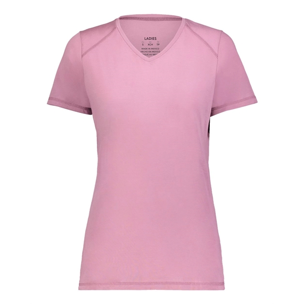 Augusta Sportswear Women's Super Soft-Spun Poly V-Neck T-... - Augusta Sportswear Women's Super Soft-Spun Poly V-Neck T-... - Image 7 of 26