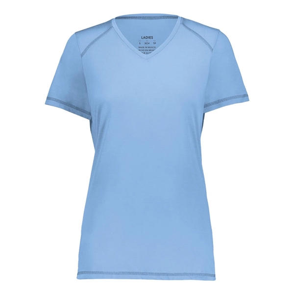 Augusta Sportswear Women's Super Soft-Spun Poly V-Neck T-... - Augusta Sportswear Women's Super Soft-Spun Poly V-Neck T-... - Image 11 of 26