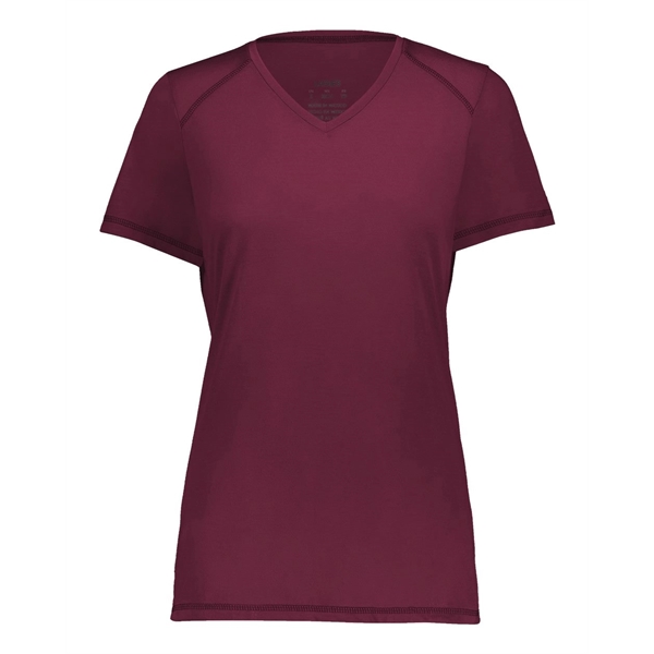 Augusta Sportswear Women's Super Soft-Spun Poly V-Neck T-... - Augusta Sportswear Women's Super Soft-Spun Poly V-Neck T-... - Image 13 of 26
