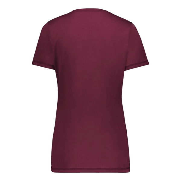 Augusta Sportswear Women's Super Soft-Spun Poly V-Neck T-... - Augusta Sportswear Women's Super Soft-Spun Poly V-Neck T-... - Image 14 of 26