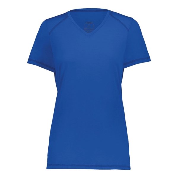Augusta Sportswear Women's Super Soft-Spun Poly V-Neck T-... - Augusta Sportswear Women's Super Soft-Spun Poly V-Neck T-... - Image 21 of 26