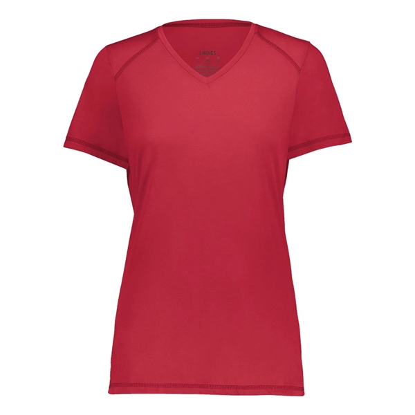 Augusta Sportswear Women's Super Soft-Spun Poly V-Neck T-... - Augusta Sportswear Women's Super Soft-Spun Poly V-Neck T-... - Image 23 of 26