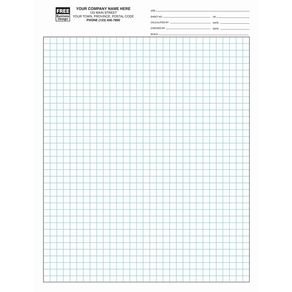 Personalized Graph Paper Pads - Personalized Graph Paper Pads - Image 0 of 0