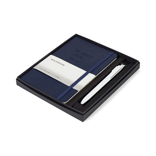 Moleskine® Medium Notebook and GO Pen Gift Set - Moleskine® Medium Notebook and GO Pen Gift Set - Image 9 of 19