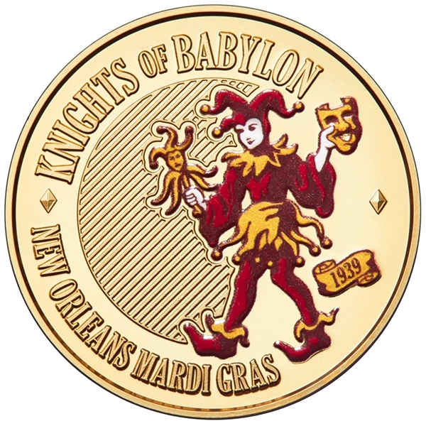 Digitally Colorized Goldine Coin - Digitally Colorized Goldine Coin - Image 9 of 12