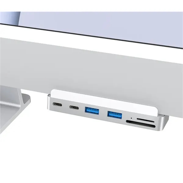 6-in-1 USB Hub for iMac - 6-in-1 USB Hub for iMac - Image 1 of 3