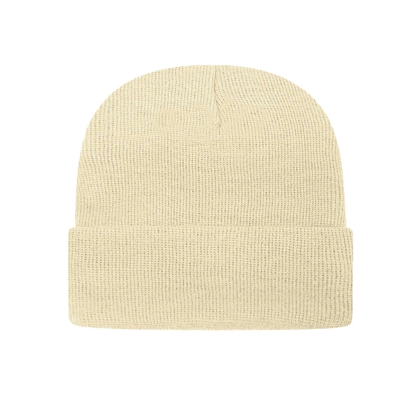 CAP AMERICA USA-Made Sustainable Cuffed Beanie - CAP AMERICA USA-Made Sustainable Cuffed Beanie - Image 3 of 8