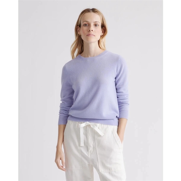 Ladies Mongolian Cashmere Crewneck Sweater - Ladies Mongolian Cashmere Crewneck Sweater - Image 13 of 13