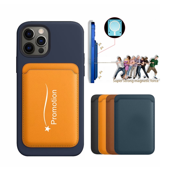 Pu Magnetic Cell Phone Wallet - Pu Magnetic Cell Phone Wallet - Image 0 of 4
