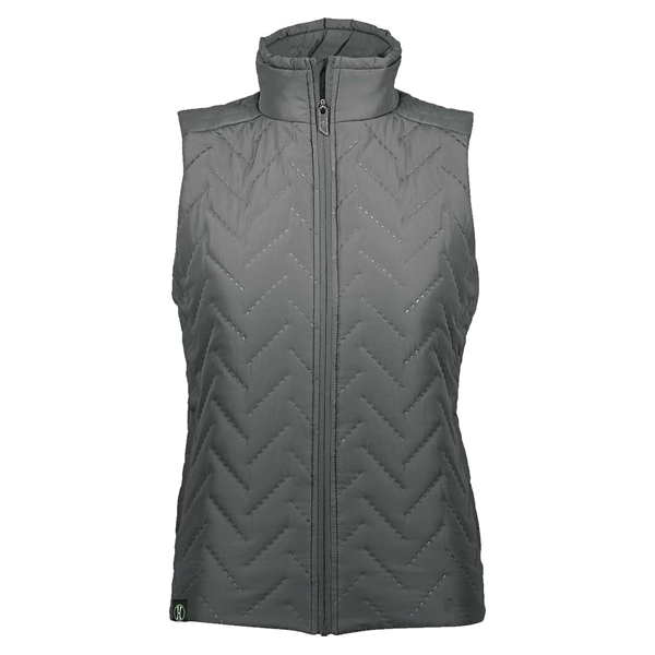 Holloway Women's Repreve® Eco Quilted Vest - Holloway Women's Repreve® Eco Quilted Vest - Image 3 of 14