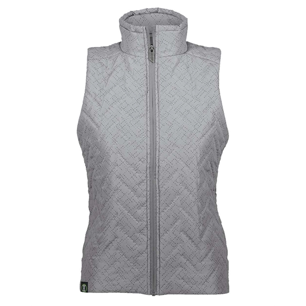 Holloway Women's Repreve® Eco Quilted Vest - Holloway Women's Repreve® Eco Quilted Vest - Image 11 of 14