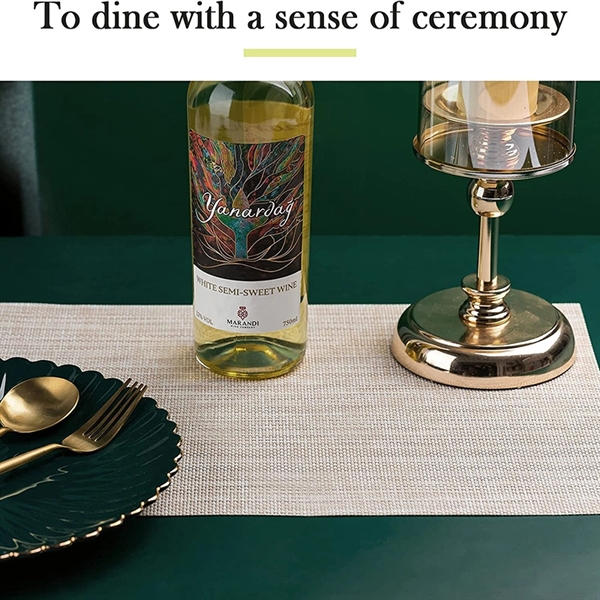 Washable PVC Placemat - Washable PVC Placemat - Image 3 of 4