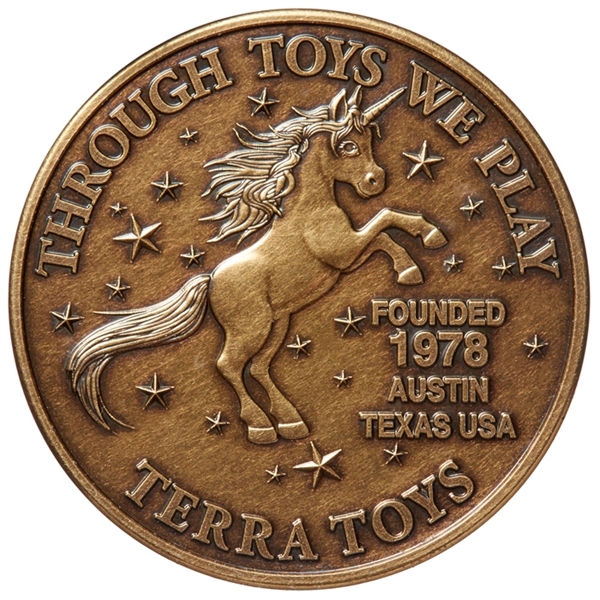 1" Antique bronze coin - 1" Antique bronze coin - Image 16 of 19