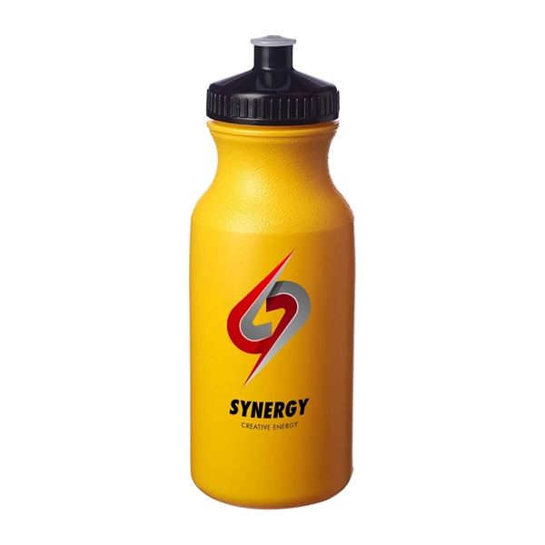 20 oz. SPIRIT Water Bottles with Push Cap w/ Full Color - 20 oz. SPIRIT Water Bottles with Push Cap w/ Full Color - Image 0 of 8