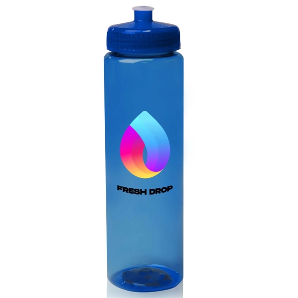 32 oz. Gloss Water Bottles w/ Full Color Imprint - 32 oz. Gloss Water Bottles w/ Full Color Imprint - Image 1 of 3