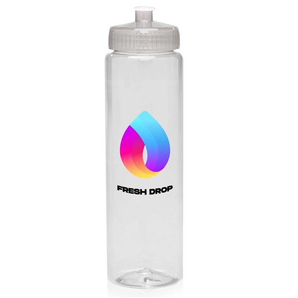 32 oz. Gloss Water Bottles w/ Full Color Imprint - 32 oz. Gloss Water Bottles w/ Full Color Imprint - Image 2 of 3