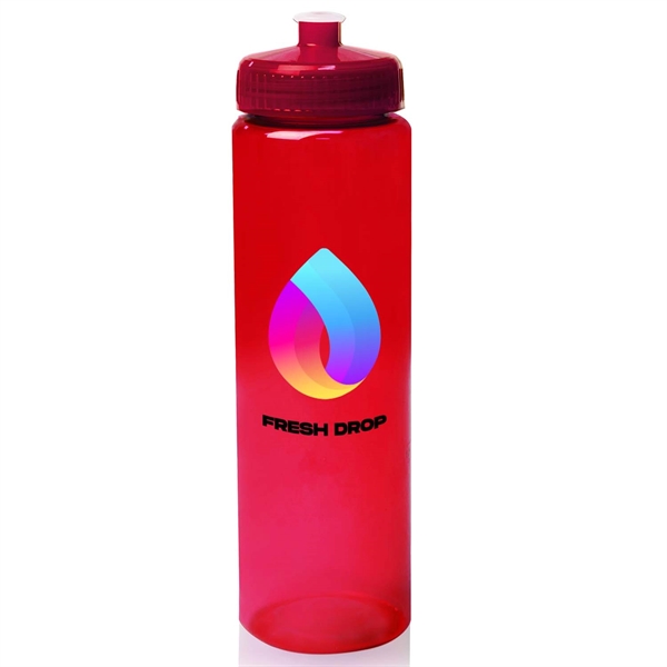 32 oz. Gloss Water Bottles w/ Full Color Imprint - 32 oz. Gloss Water Bottles w/ Full Color Imprint - Image 3 of 3