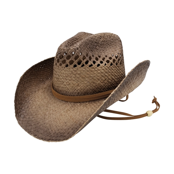 Outback Raffia Cowboy Hat - Outback Raffia Cowboy Hat - Image 1 of 2