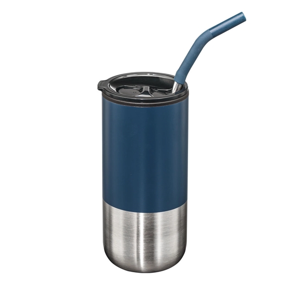 Bondi Double Wall Tumbler w/ Straw -18oz - Bondi Double Wall Tumbler w/ Straw -18oz - Image 6 of 15