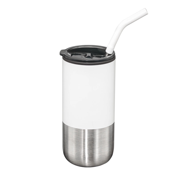 Bondi Double Wall Tumbler w/ Straw -18oz - Bondi Double Wall Tumbler w/ Straw -18oz - Image 15 of 15